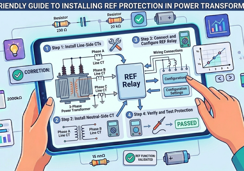 A Friendly Guide to Installing REF Protection in Power Transformers