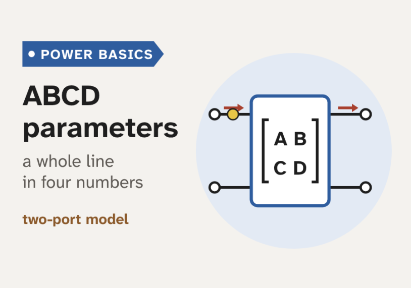 ABCD parameters: what they tell us about a transmission line