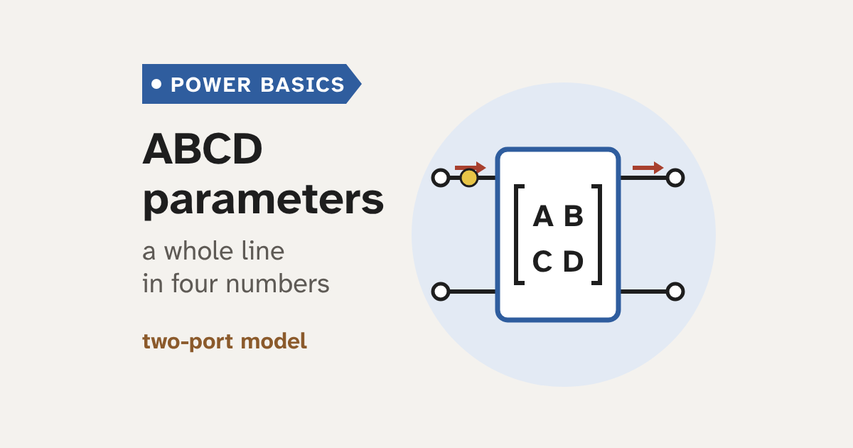 ABCD parameters: what they tell us about a transmission line